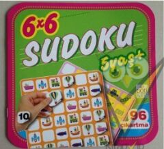 6 x 6 Sudoku – 10 (5 Yaş +)