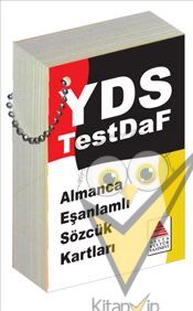 YDS TestDaf Almanca Eşanlamlı Sözcük Kartları
