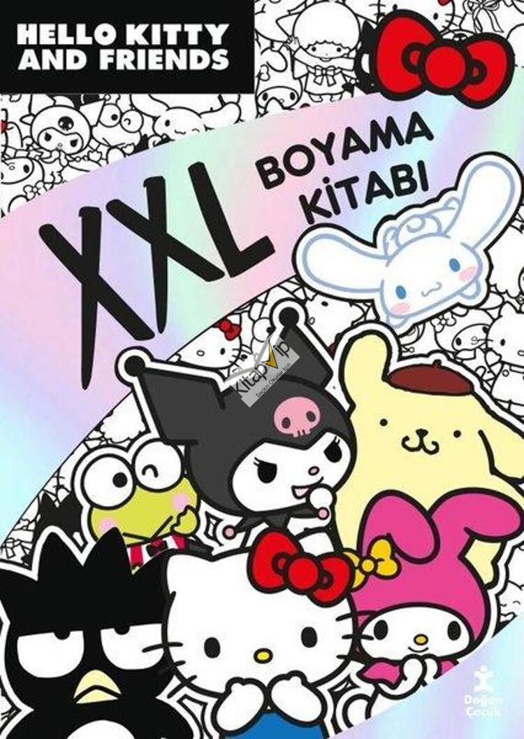 Hello Kitty and Friends XXL Boyama Kitabı