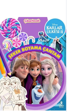 Disney Karlar Ülkesi 2 - Şeker Boyama Çantam - Çıkartmalı