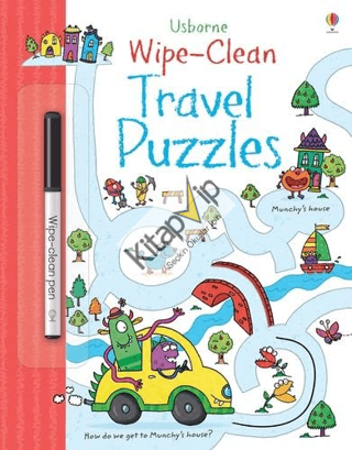Wipe-clean Travel Puzzles