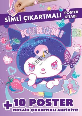 Kuromi Simli Çıkartmalı Poster Kitabı