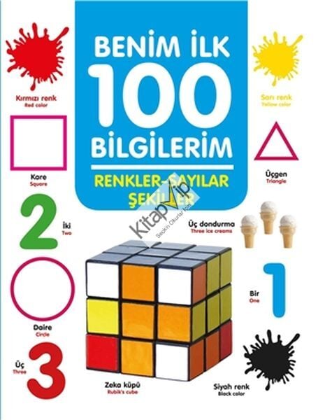Renkler-Sayılar-Şekiller - Benim İlk 100 Bilgilerim