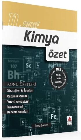 11. Sınıf Kimya Özet