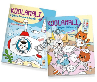 Kodlamalı Eğitici Boyama Kitabı 4-5 Yaş (2 Kitap Takım)