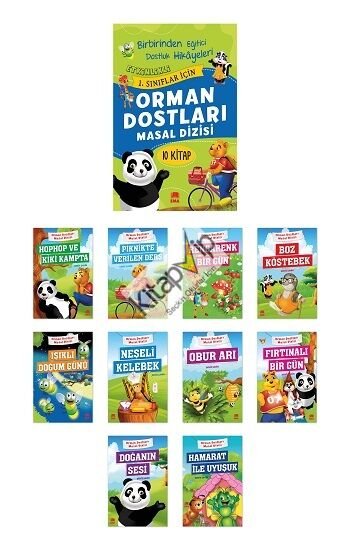 Orman Dostları Masal Dizisi (10 Kitap)