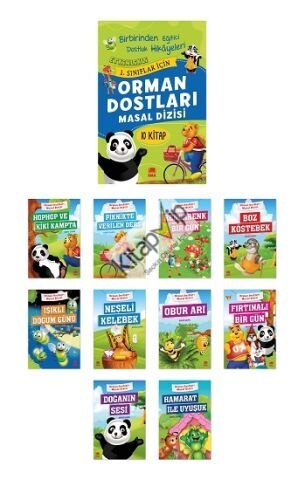 Orman Dostları Masal Dizisi (10 Kitap)