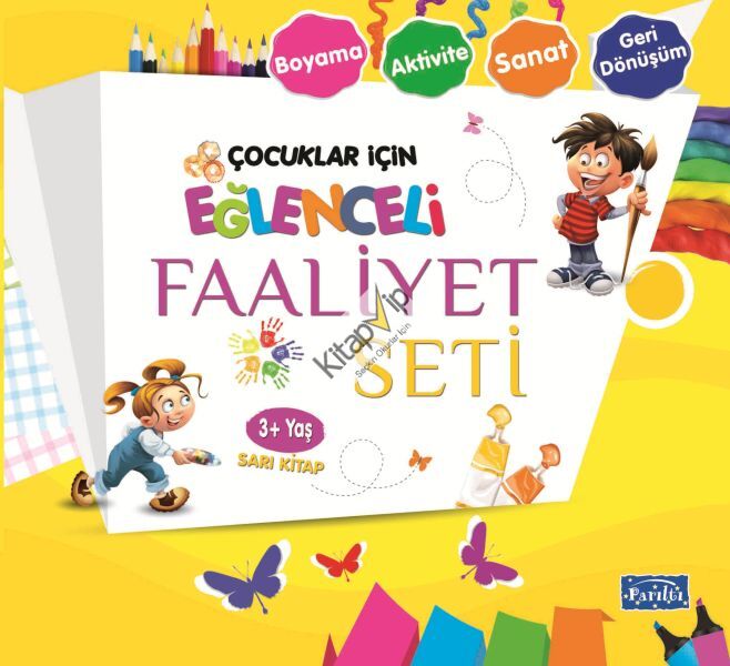 Eğlenceli Faaliyet Seti - Sarı Kitap - 3+ Yaş