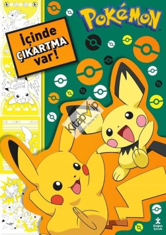Pokemon - En Sevdiğim Boyama Kitabı - Çıkartmalı