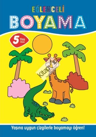 Eğlenceli Boyama - 5 Yaş Üstü 4’lü Pastel Boya Hediyeli