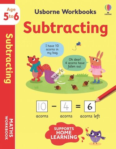 Usborne Workbooks Subtracting 5-6