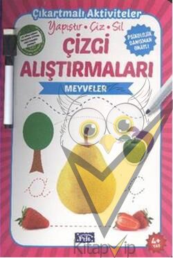 Çizgi Alıştırmaları - Meyveler
