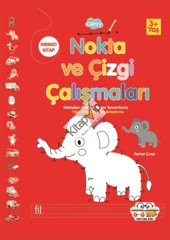Nokta ve Çizgi Çalışmaları Kırmızı Kitap