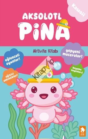 Aksolotl Pina - Aktivite Kitabı