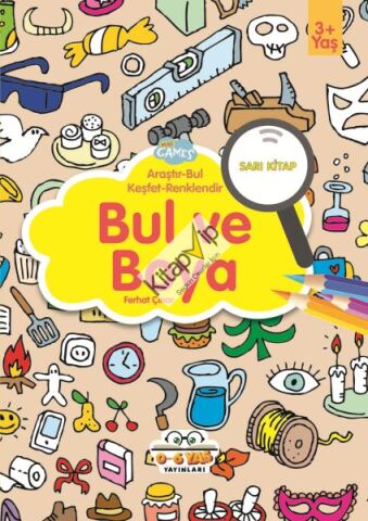 Bul ve Boya Sarı Kitap