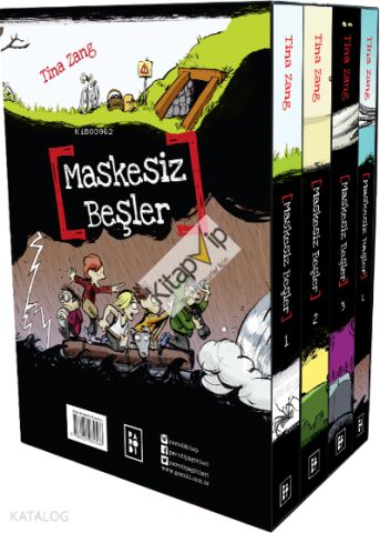 Maskesiz Beşler Serisi (4 Kitap Set Kutulu)