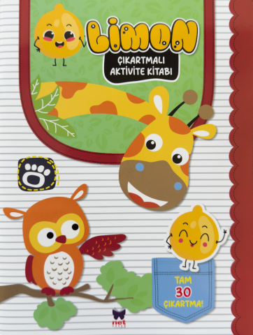 Çıkartmalı Aktivite Kitabı - Limon