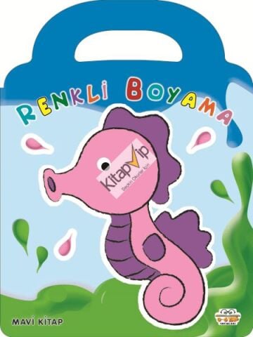 Renkli Boyama - Mavi Kitap