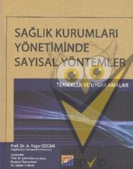 Sağlık Kurumları Yönetiminde Sayısal Yöntemler
