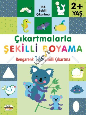Çıkartmalarla Şekilli Boyama 2 Yaş Üstü