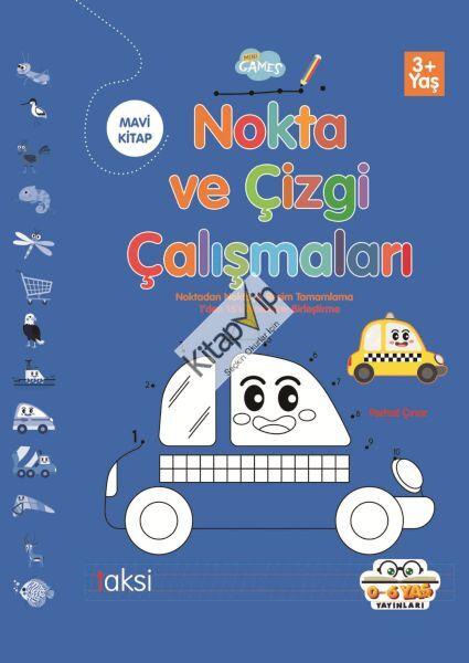 Nokta ve Çizgi Çalışmaları Mavi Kitap