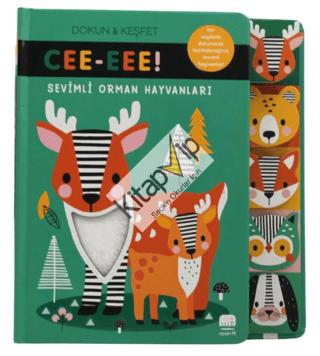 Sevimli Orman Hayvanları/ CE-EEEE! Dokun & Keşfet (Ciltli)
