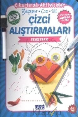 Çizgi Alıştırmaları - Sebzeler