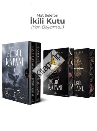 Bülbül Kapanı İkili Kutu - Yan Boyamalı (Ciltli)