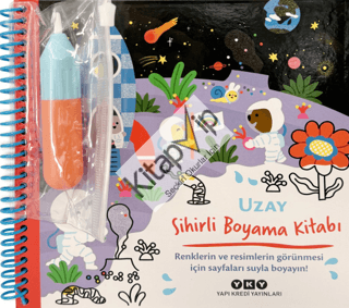 Sihirli Boyama Kitabı – Uzay (Ciltli)