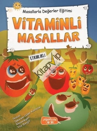 Vitaminli Masallar - Masallarla Değerler Eğitimi (Ciltli)
