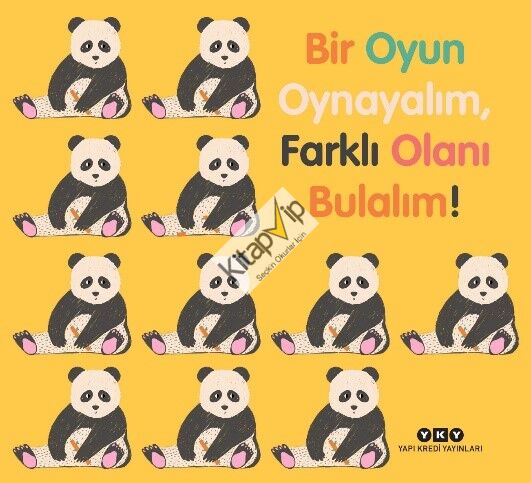 Bir Oyun Oynayalım, Farklı Olanı Bulalım! (Ciltli)