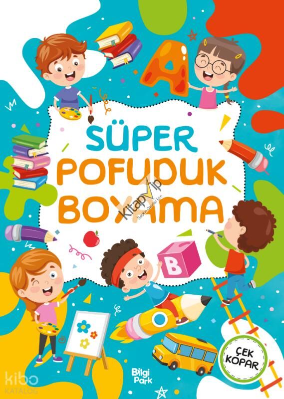 Süper Pofuduk Boyama Kitabı