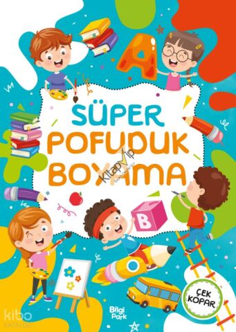Süper Pofuduk Boyama Kitabı