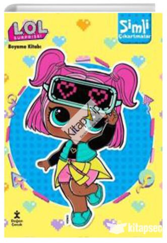 Lol Surprise Simli Çıkartmalı Boyama Kitabı