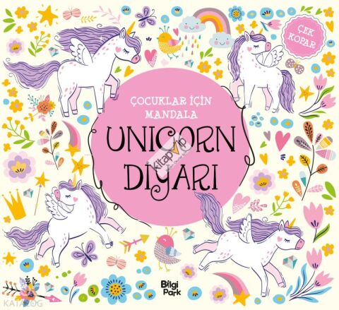 Unicorn Diyarı;Çocuklar İçin Mandala