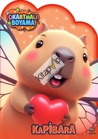 Kapibara Zamanı – Çıkartmalı Boyama Kitabı