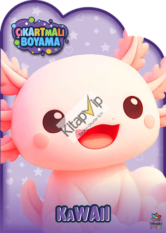 Kawaii Zamanı – Çıkartmalı Boyama Kitabı