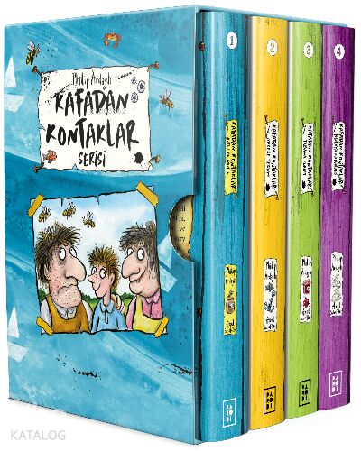 Kafadan Kontaklar Serisi (4 Kitap Kutulu Set)