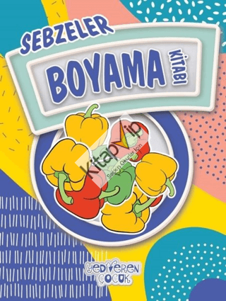 Sebzeler Boyama Kitabı