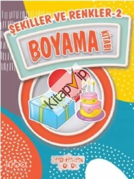 Şekiller ve Renkler 2 Boyama Kitabı
