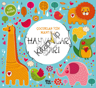 Çocuklar İçin Mandala - Hayvanlar Diyarı