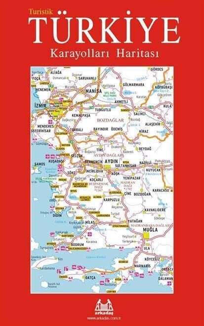 Turistik Türkiye Karayolları Haritası