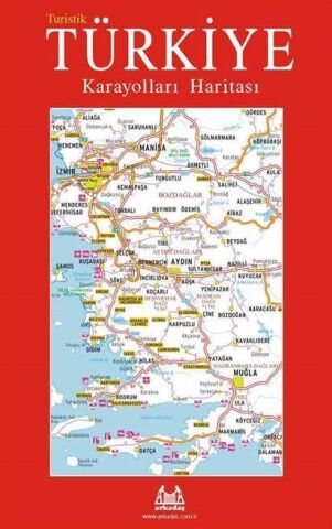 Turistik Türkiye Karayolları Haritası