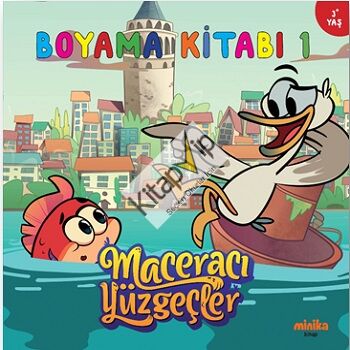Maceracı Yüzgeçler Boyama Kitabı 1