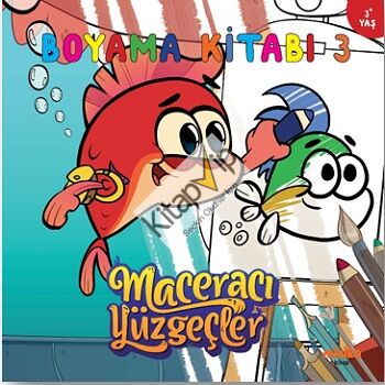 Maceracı Yüzgeçler Boyama Kitabı 3