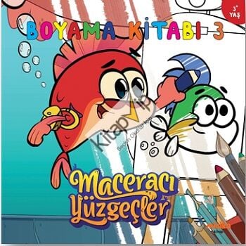 Maceracı Yüzgeçler Boyama Kitabı 3