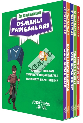 İz Bırakanlar - Osmanlı Padişahları Seti - 5 Kitap Takım