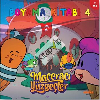 Maceracı Yüzgeçler Boyama Kitabı 4