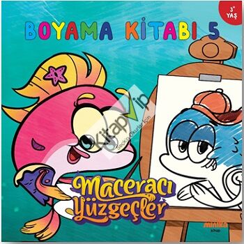 Maceracı Yüzgeçler Boyama Kitabı 5