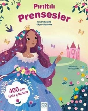 Pırıltılı Prensesler – Çıkartmalarla Giysi Giydirme